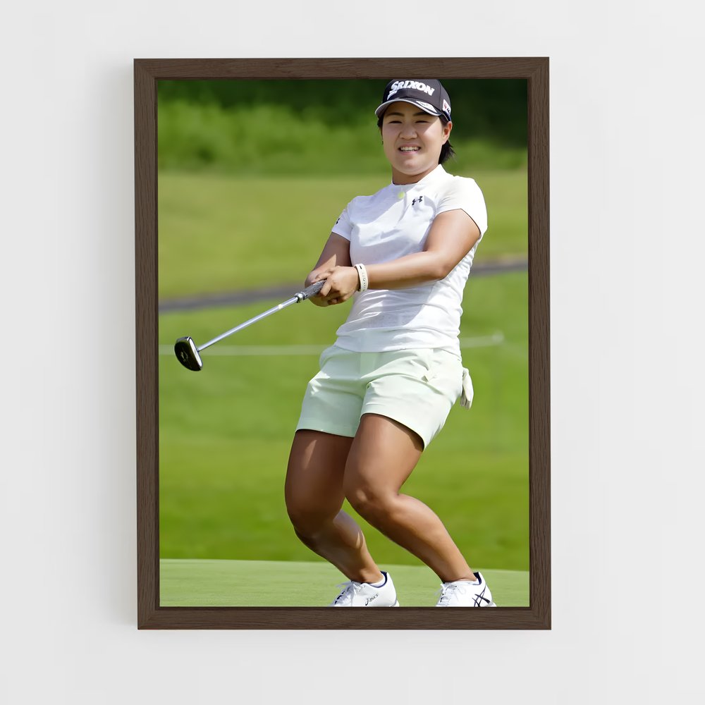 Poster Birdie en Blanc – affiche Golf (vue 5)